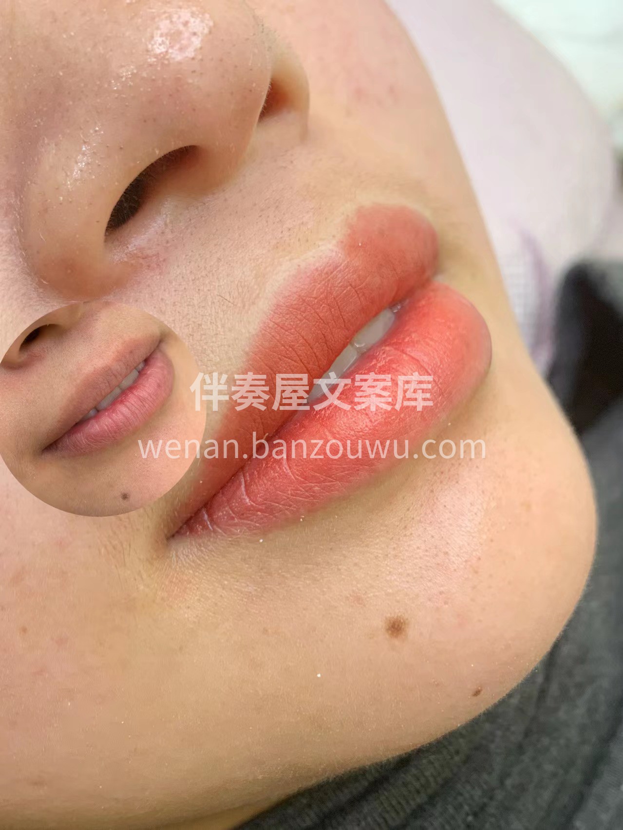 唇完美后期👄 素颜显白两个度 更有气色更