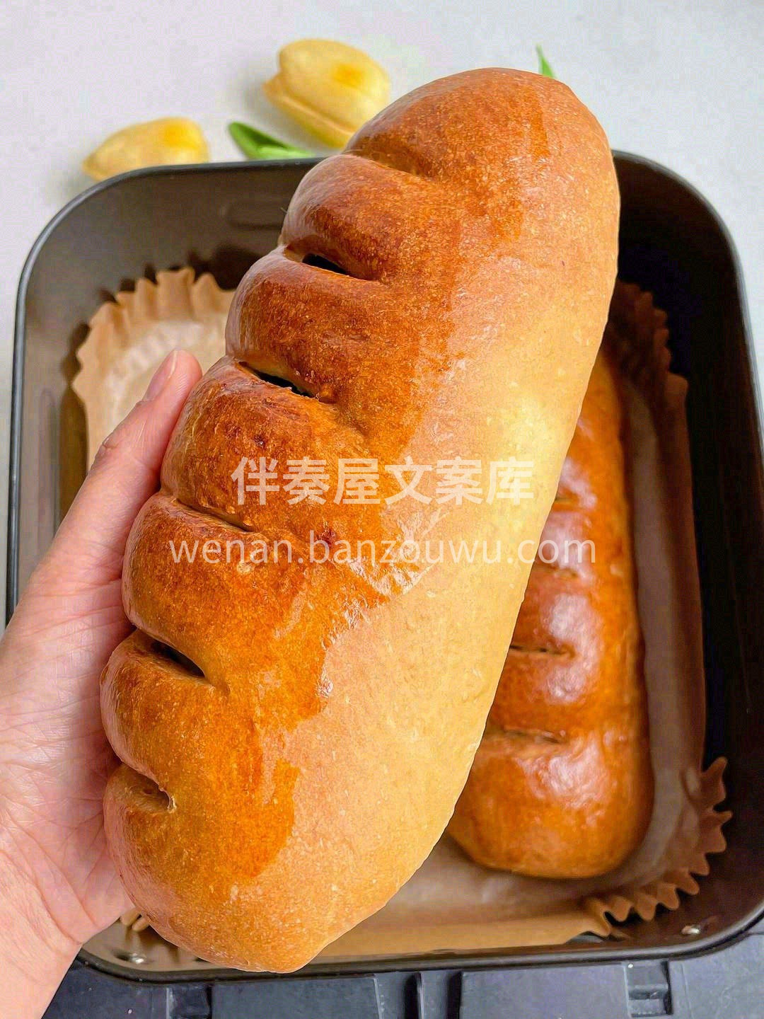 🔥烤过的金黄焦香的表面、浓郁的麦香味🌾、 配图1