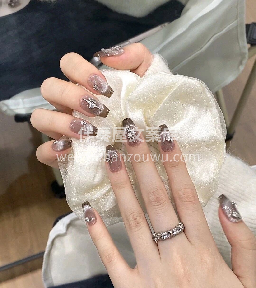 星河渐变猫眼✨ 甜酷高级感拿捏，辣妹风美