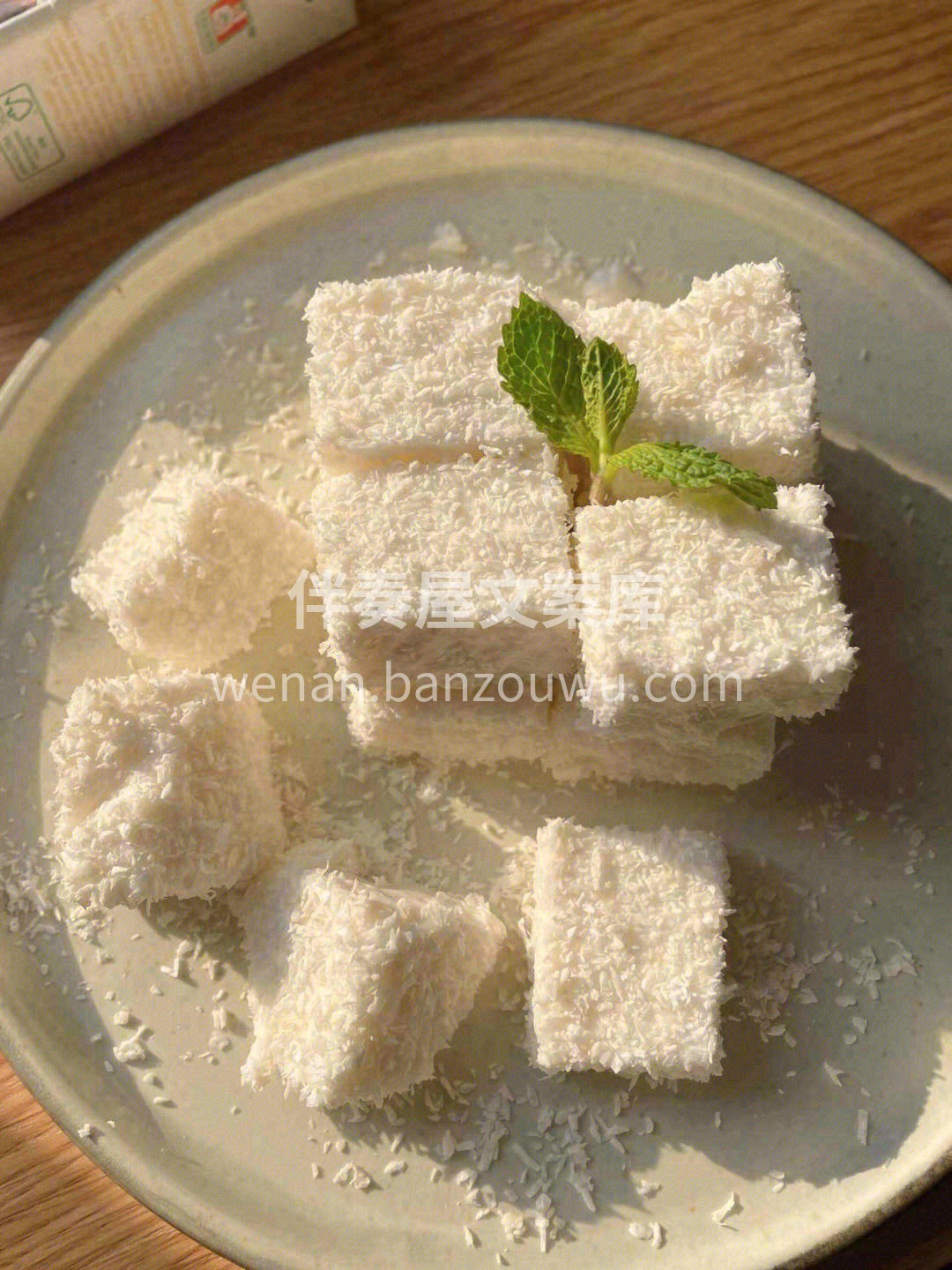 小巧可爱的外形，酥香美味的口感🍭，沾上椰 配图2