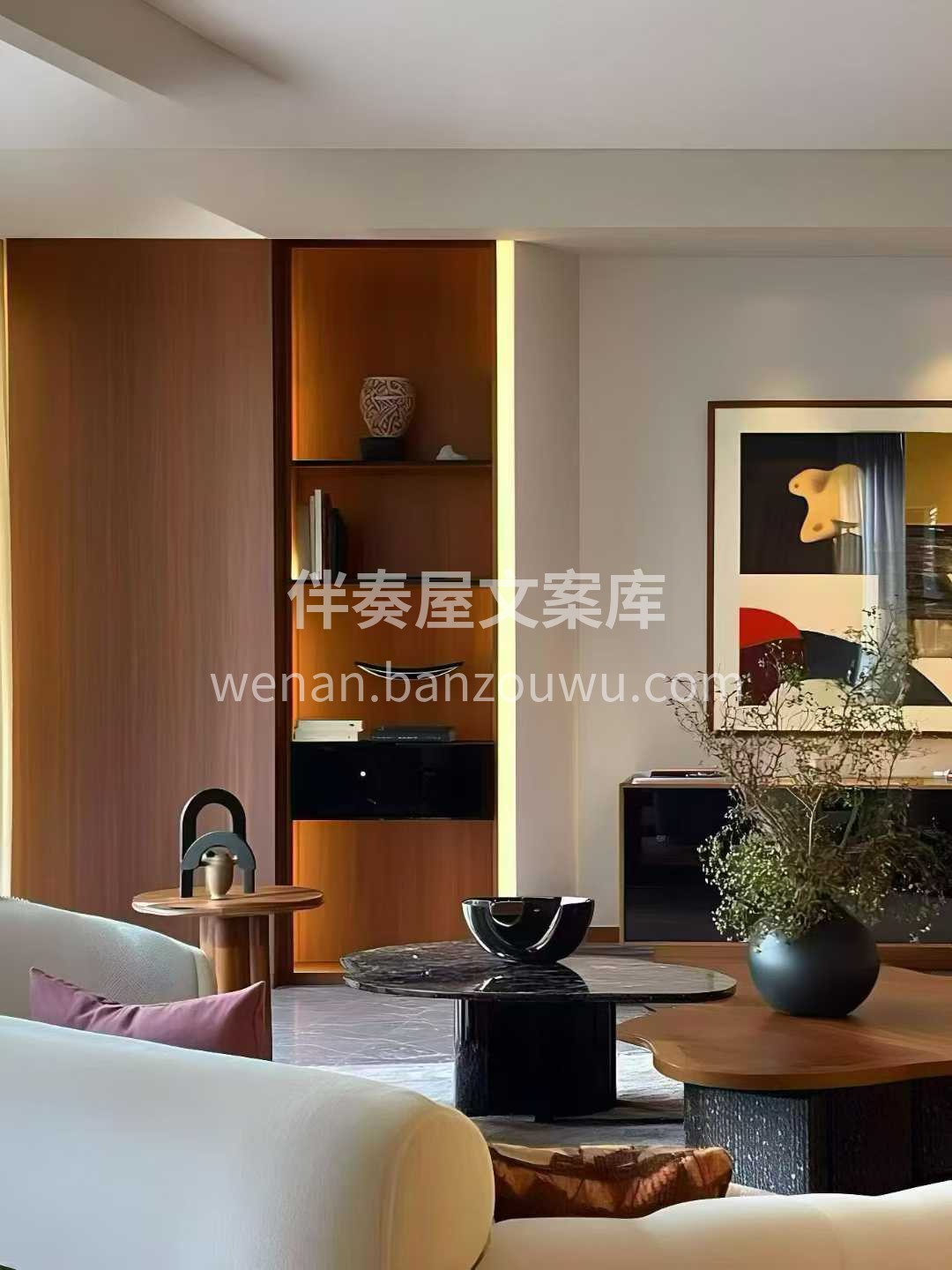 全屋定制选色不纠结！奶白+柚木色永远是经典✨ 奶白提亮空间， 配图4