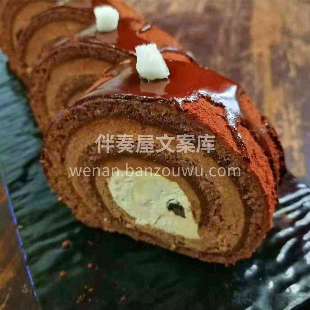 🍫巧克力瑞士卷，🈵🈵的都是巧克力，虽然号 配图1