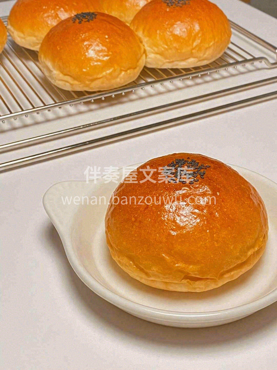 超松软『日式红豆包』🥯 面包层次丰富🌈  配图1