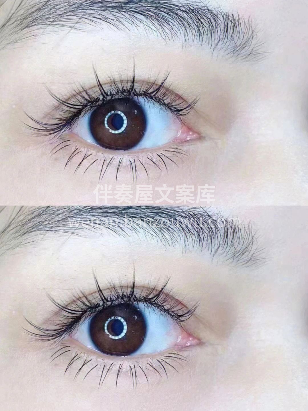 人靠衣装 美靠眼妆 👀😘 种睫毛是一个女