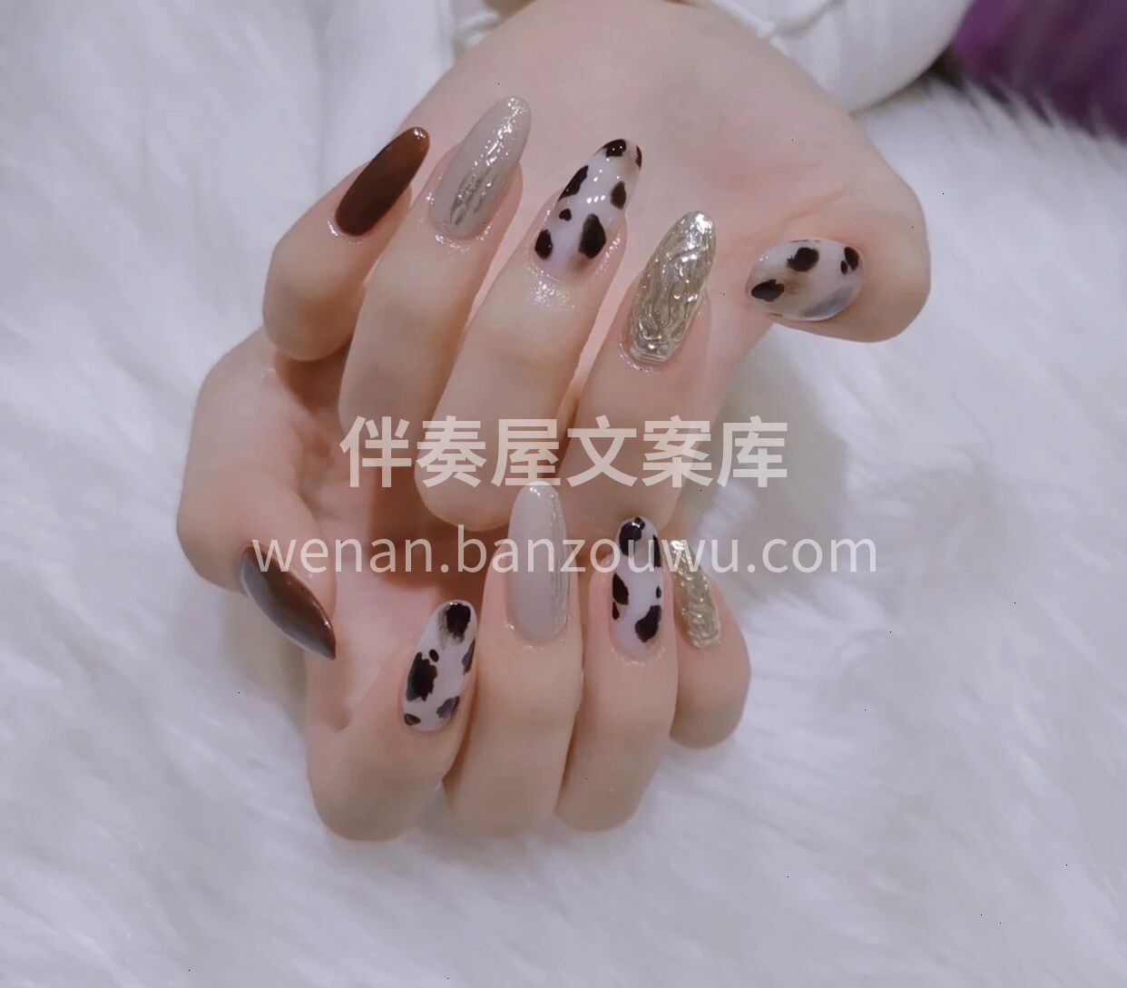 你跟精致的距离 只剩一个温柔的美甲💅🏻 配图2