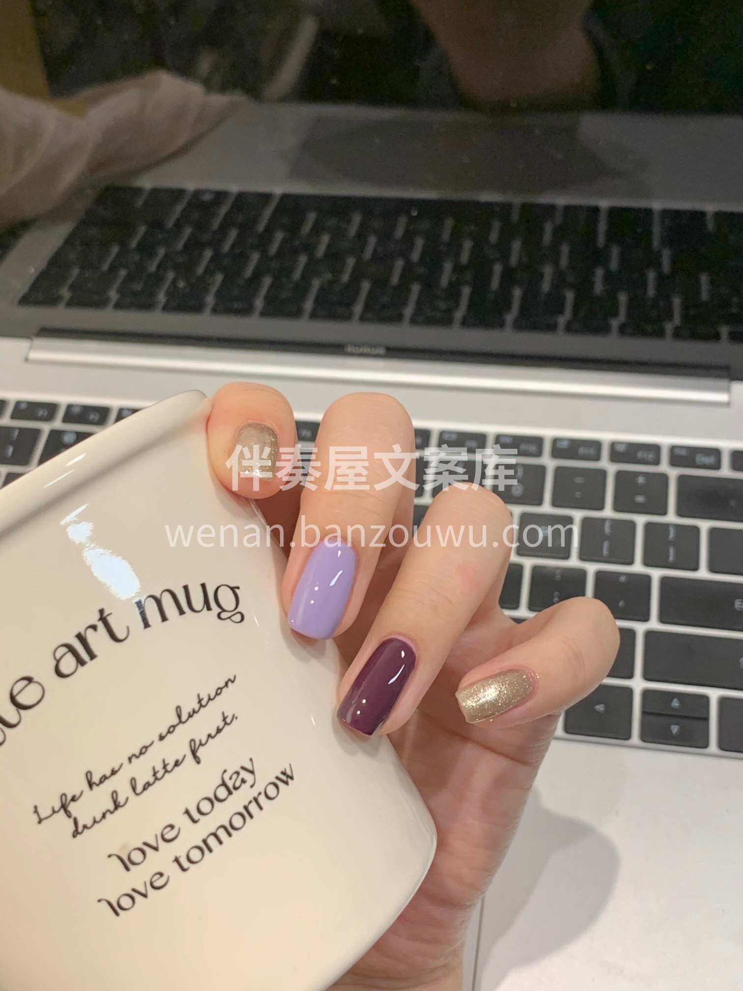 紫气东来 | 一组甜酷银紫撞色好显白 配图1