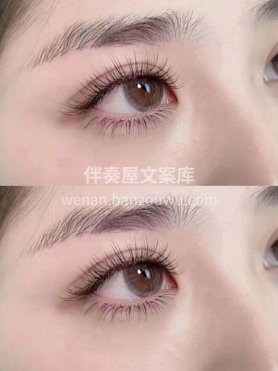 💛有人喜欢柔和点的睫毛💛 💛有人喜欢有气