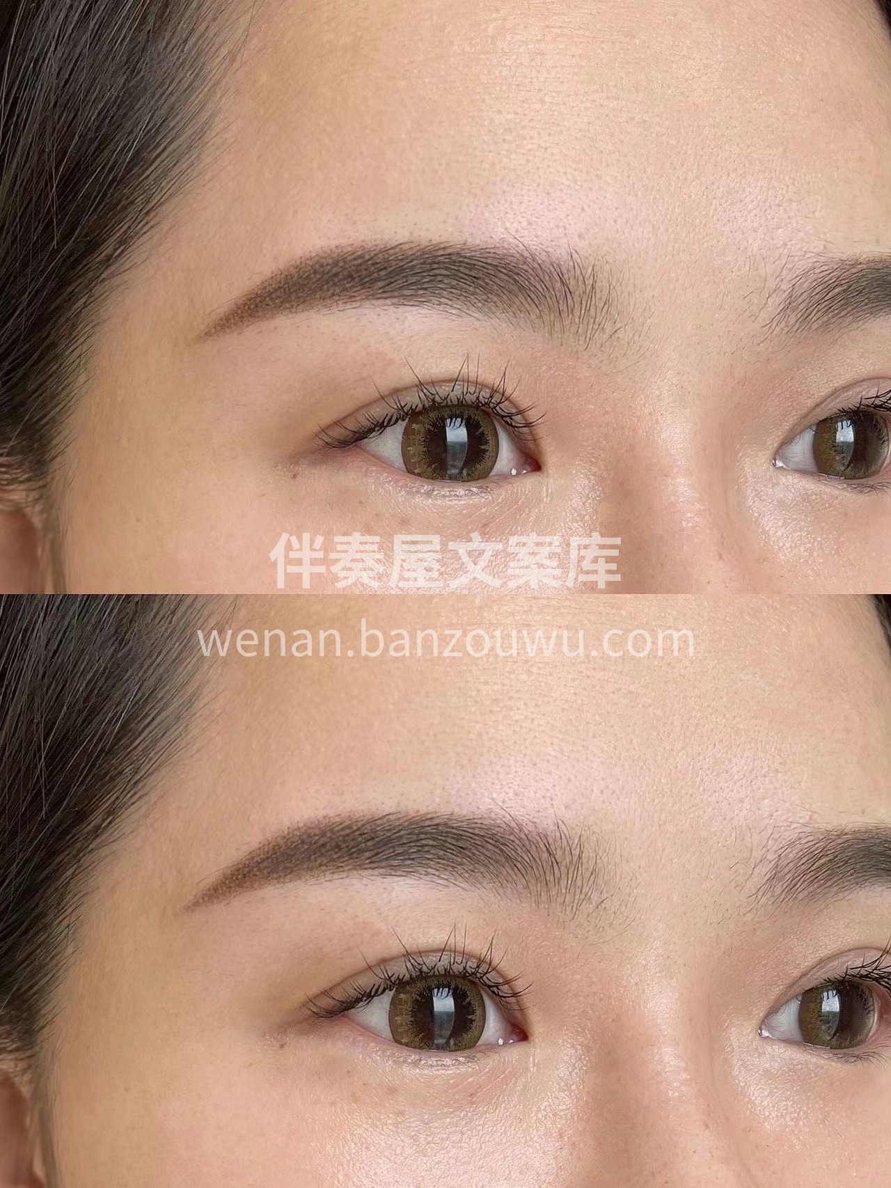 做眉毛并不只是让眉毛有颜色 而是让整个人
