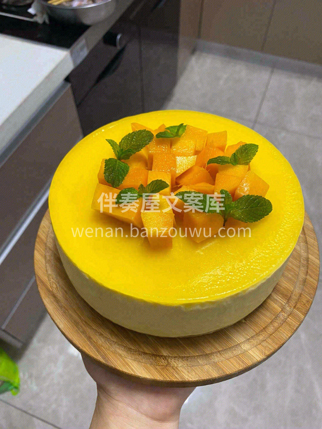 减脂期放心吃的低卡蛋糕🍰芒果味非常的浓郁 配图1