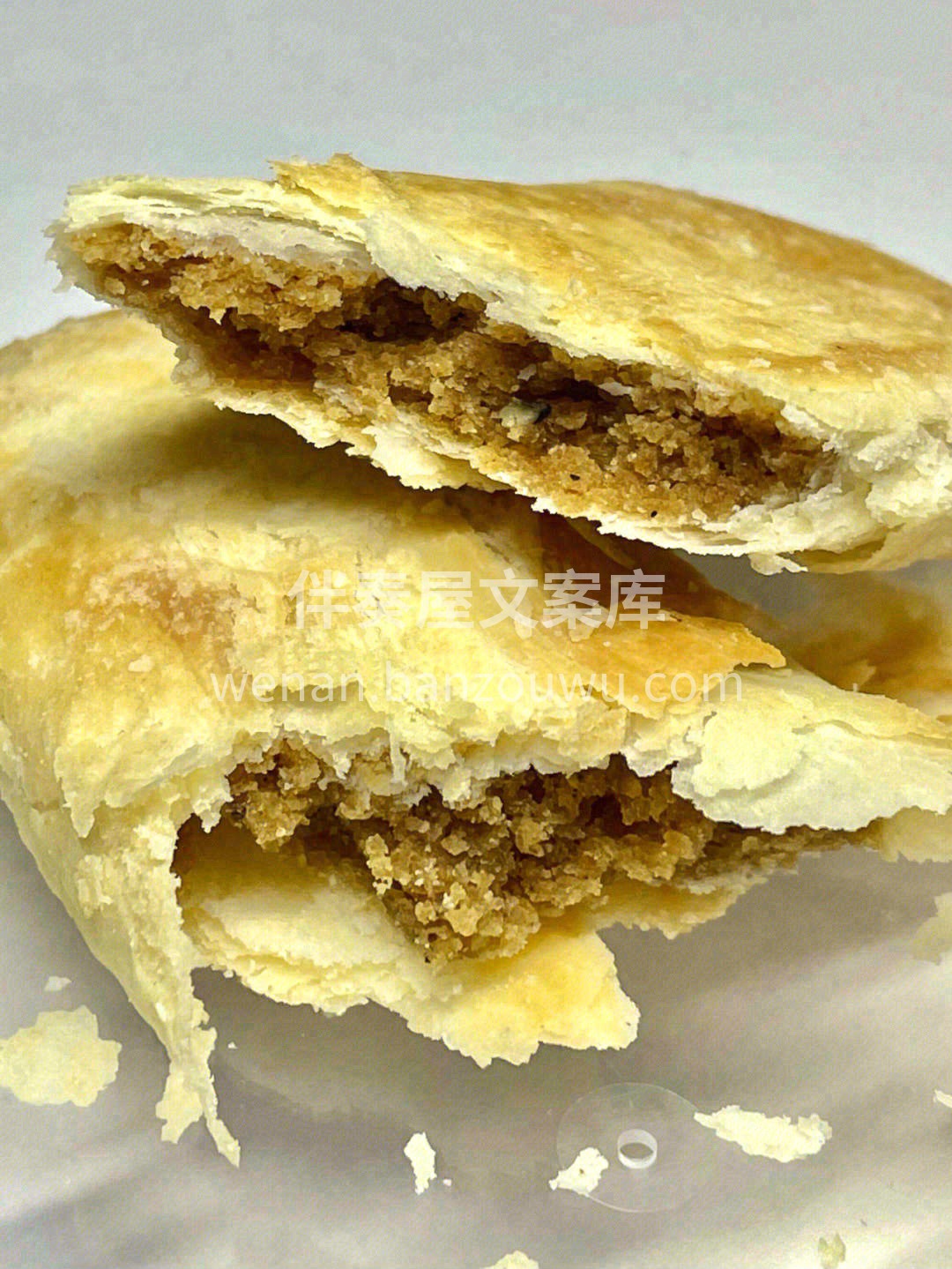 👆牛舌饼顾名思义因外形像长而圆的牛舌而得 配图1