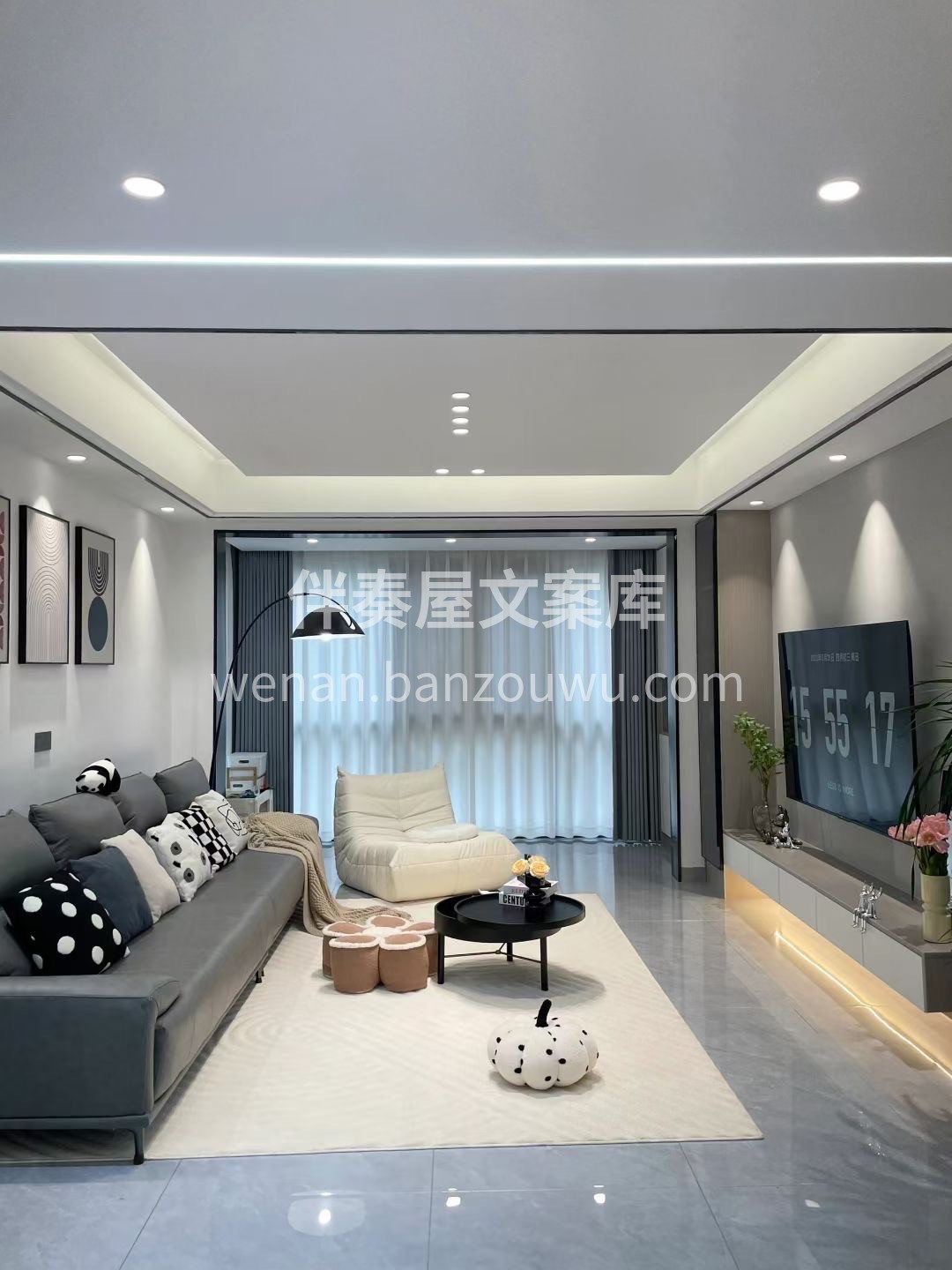 XX小区 设计方案 不同风格效果图都有  配图3