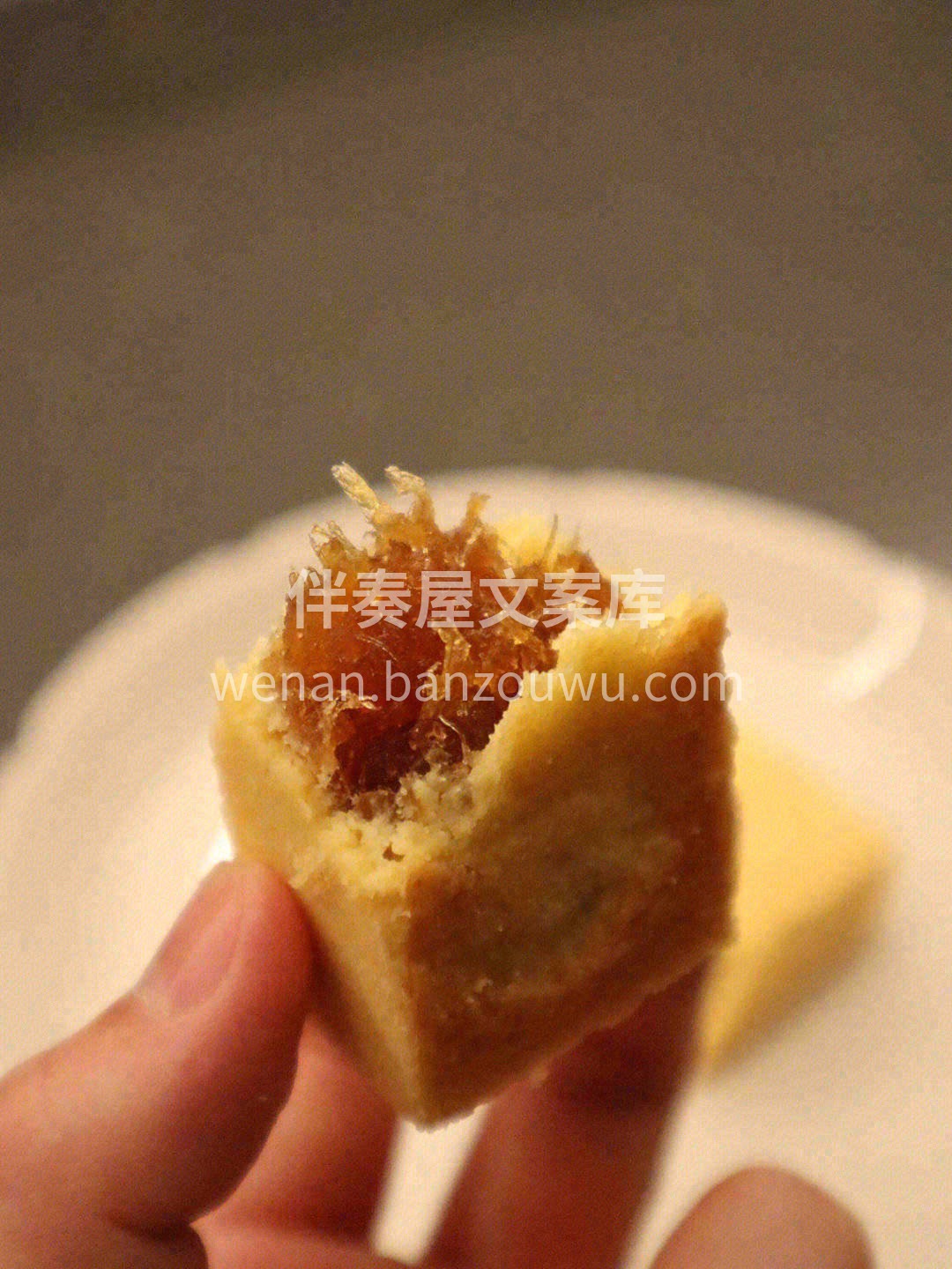 酥而不散的外皮包裹着酸甜适中的馅料🥞，再 配图1
