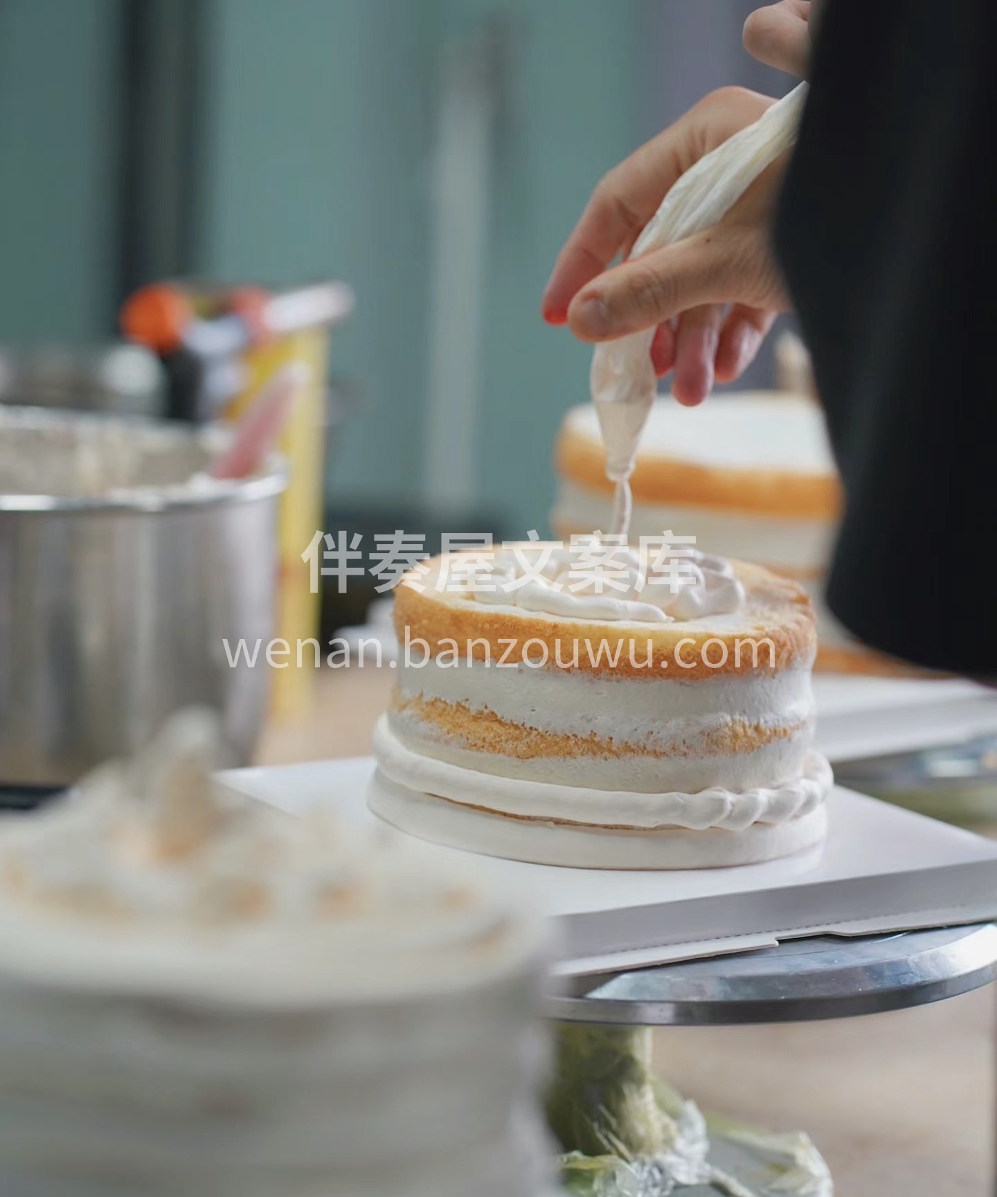 做蛋糕就像做人必须真材实料，还要去杂选优 配图2