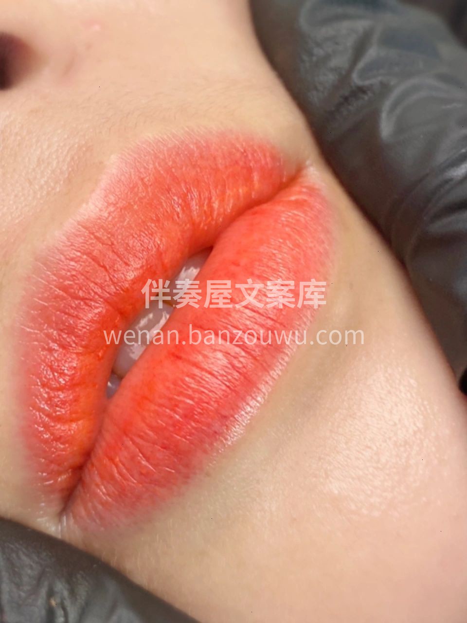 新技术纹唇｜减龄、少女感唇型，唇色