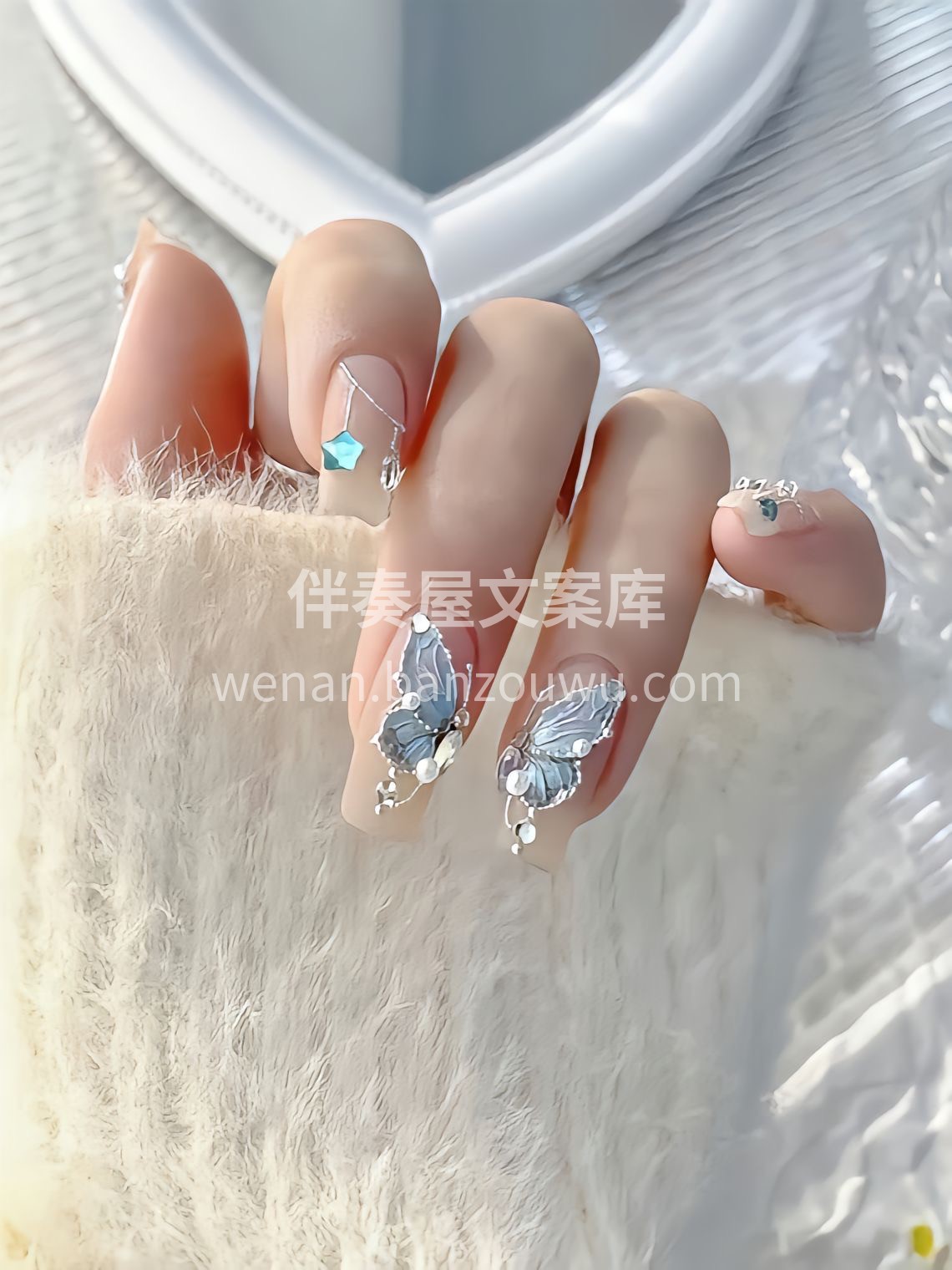 🦋 .°ʚ 指尖繁华𖧷蝴蝶自来 ɞ°.  配图3