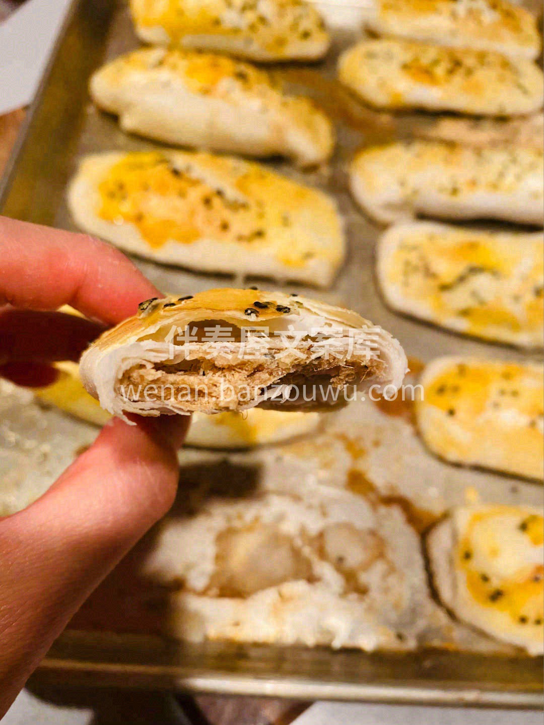 👐纯手工制作牛舌饼，用料实在，外皮酥酥的 配图2