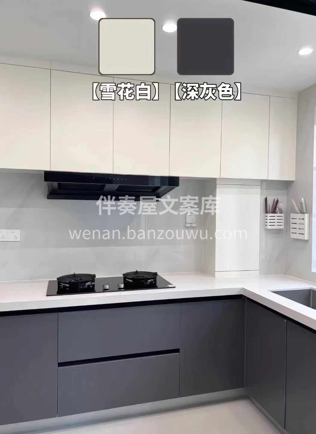 【今日分享】 九款流行橱柜搭色[得意]  配图3