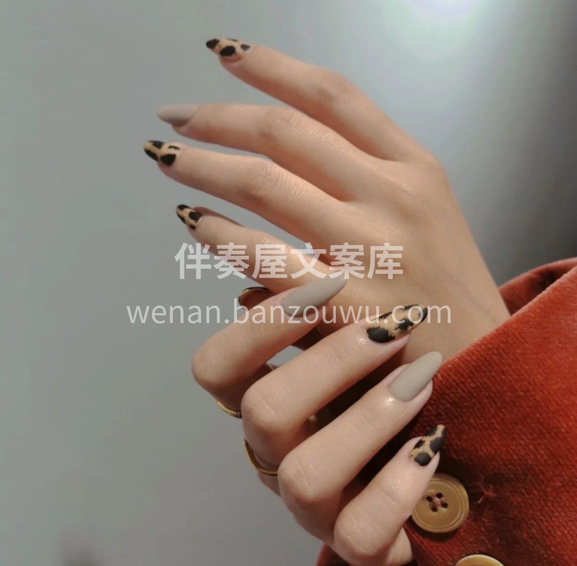 精致的一天从美甲开始 ° . ⁎ ⋆ . 配图1