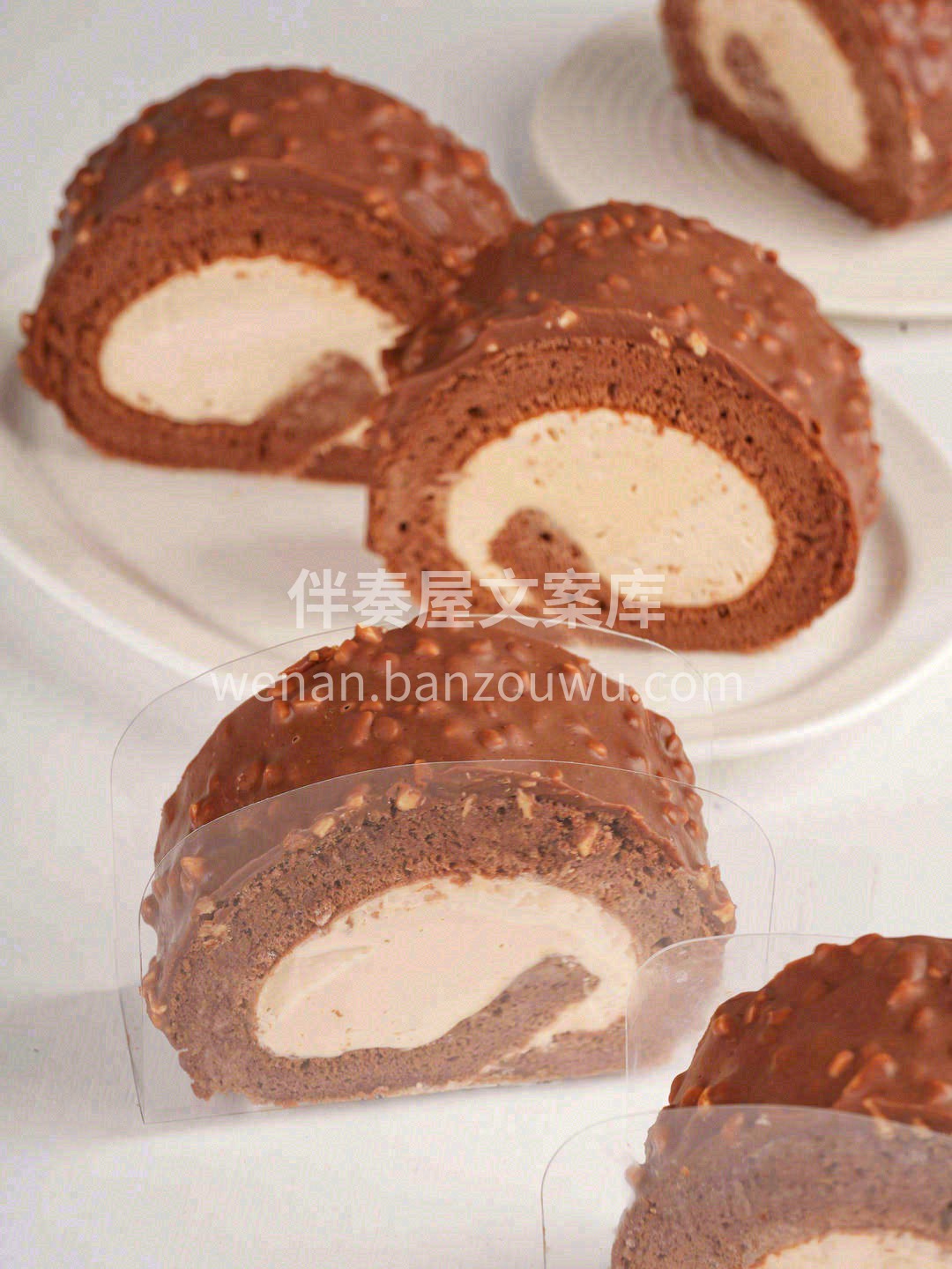 🍫外层巧克力皮超级酥脆，💫裹上柔软的糕体 配图3