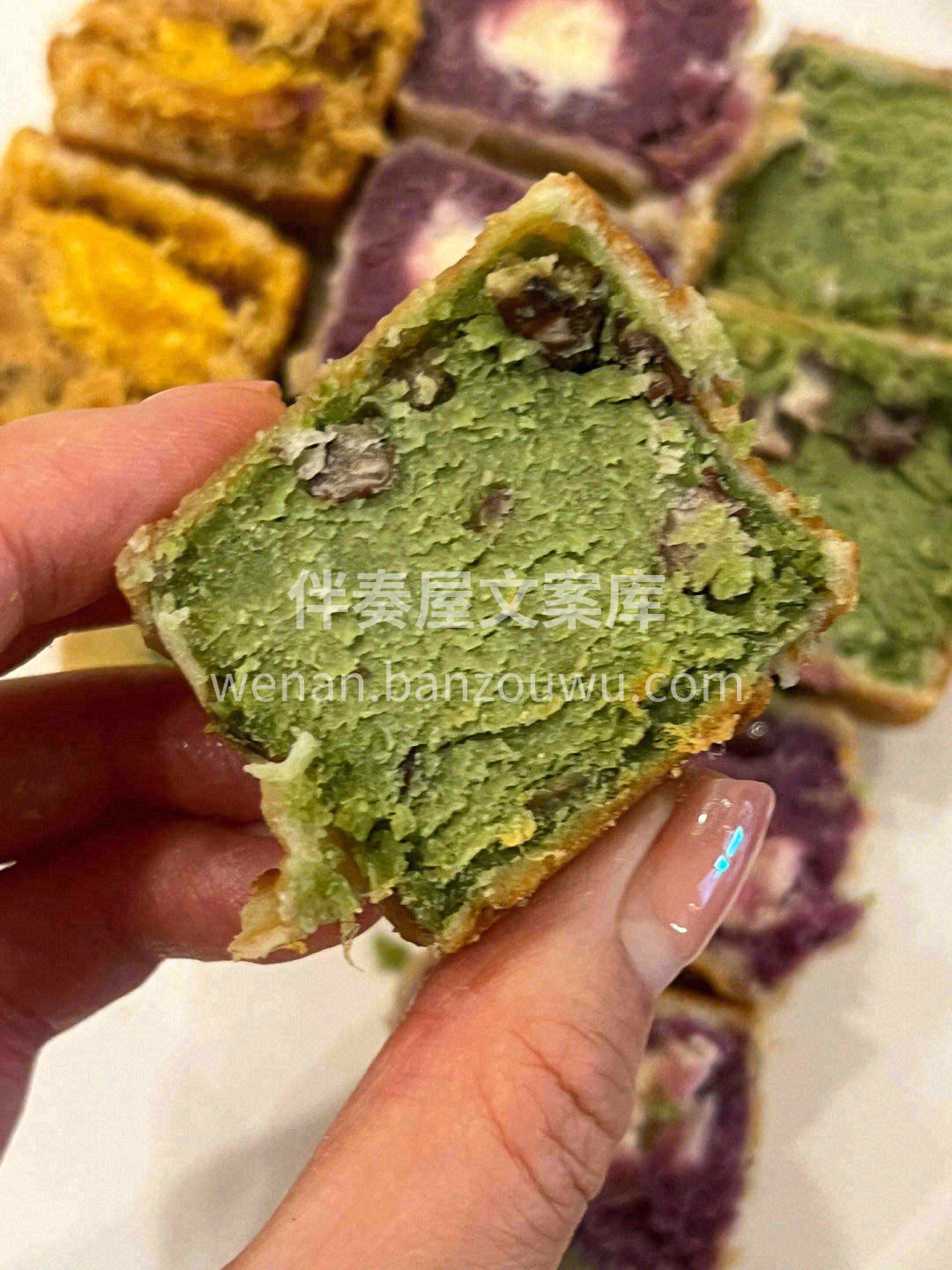 👆这款外皮最薄，应该是绿豆蓉里面加入了抹 配图2