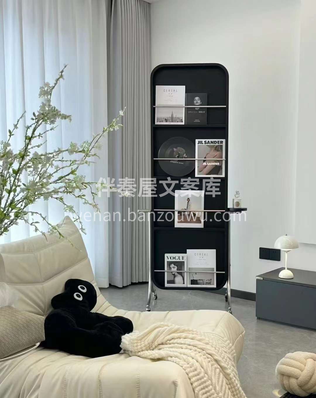 灵感案例分享： 进入这个空间，就被它的纯粹与大气所震撼。 黑 配图6