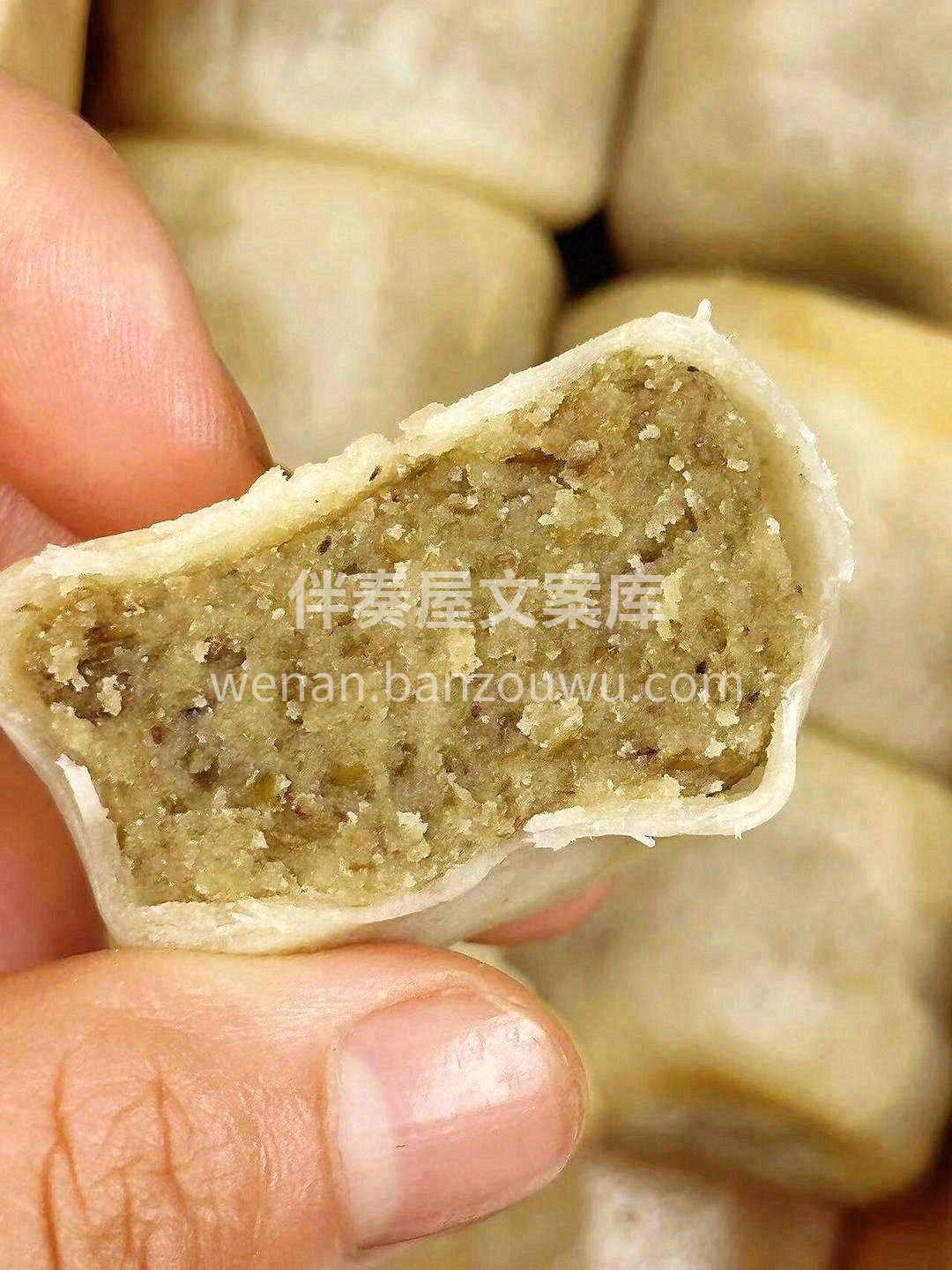 🌾一份清甜可口的手工冰皮绿豆饼🥞 是舒缓 配图1