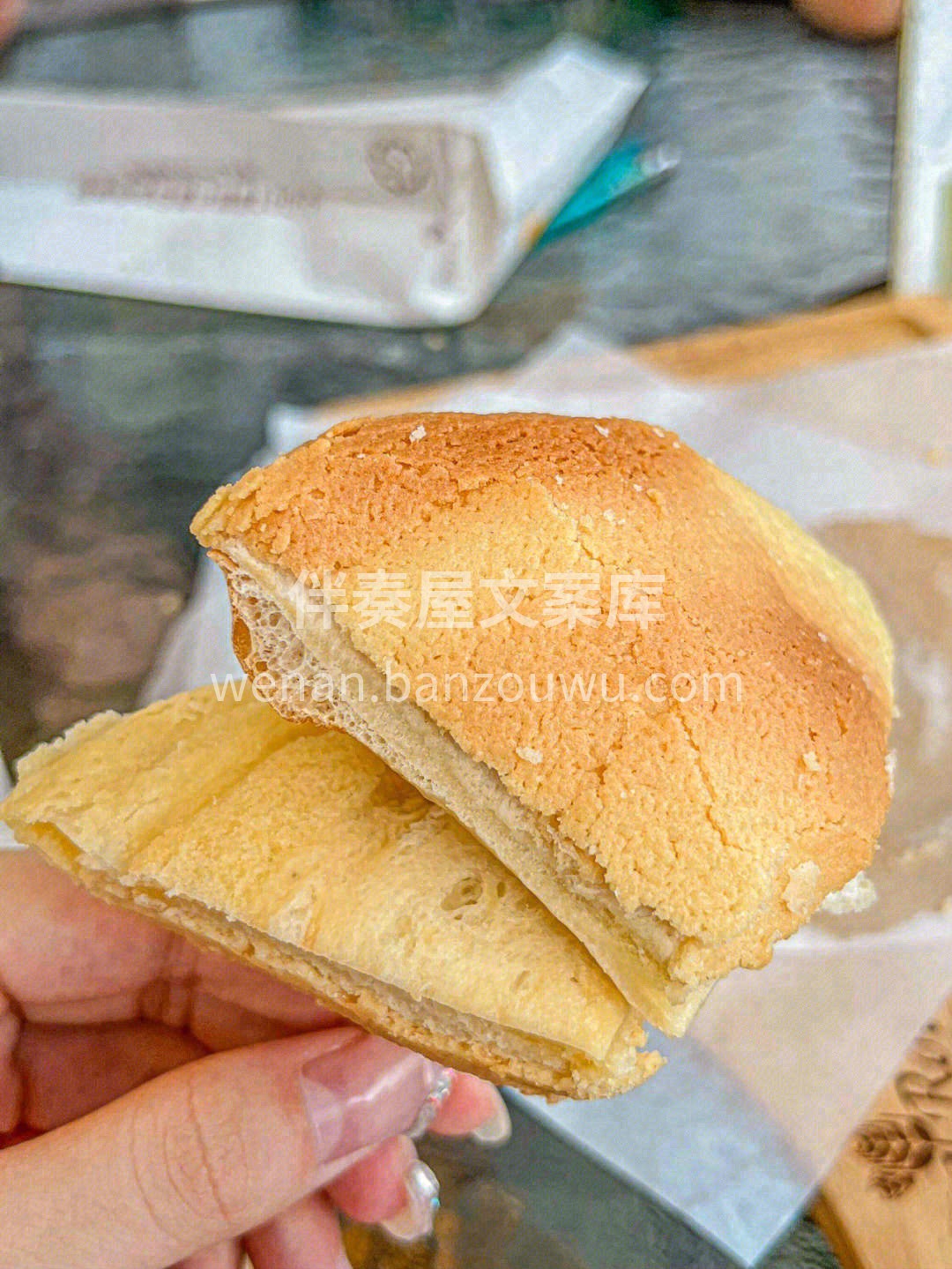 ☕浓香的咖啡脆皮搭配松软的面包🍞里面一层 配图1