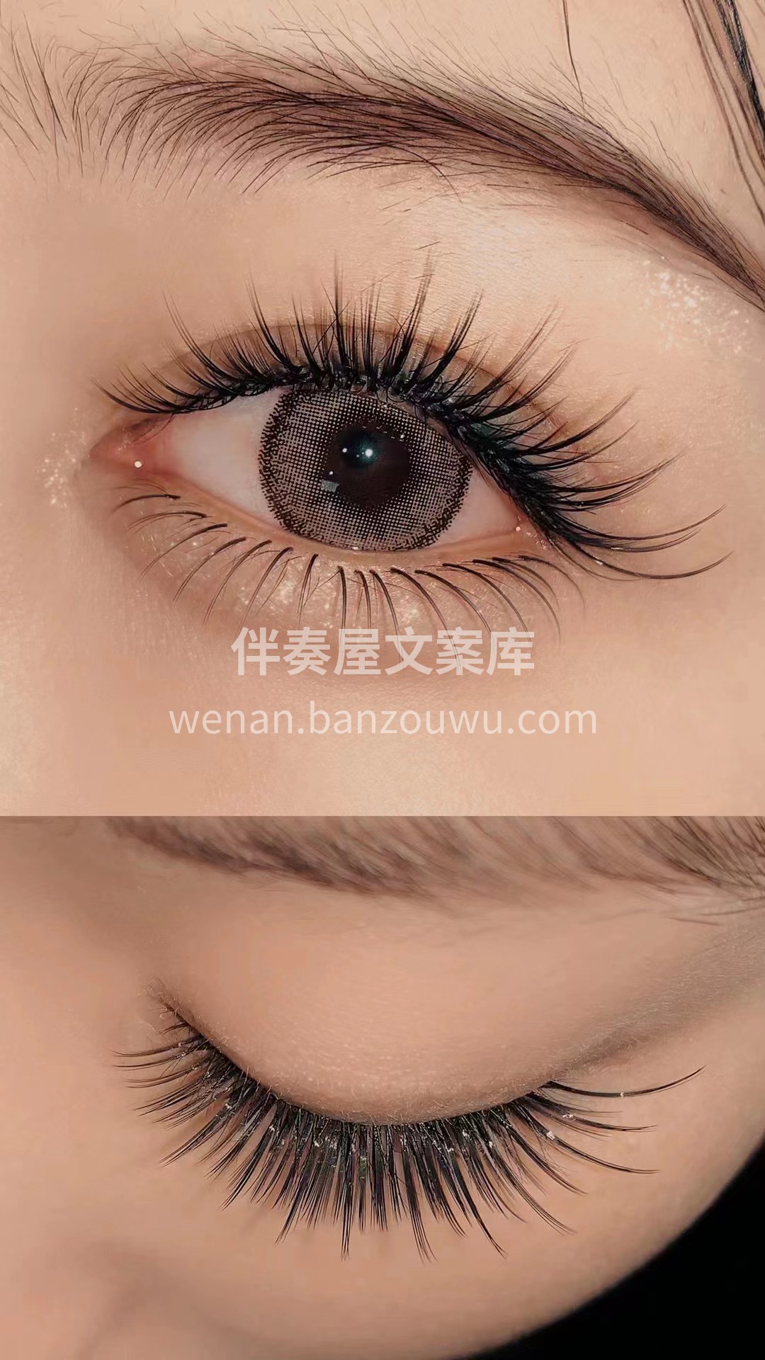 🍃💙💙眼睛是心灵的窗户， 漂亮的眼睛占据