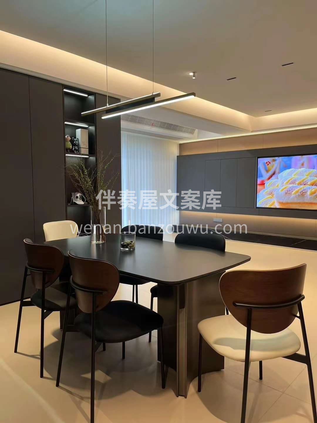 经典高奢质感与现代主义相结合， 更注重空间的内敛的奢华和神秘 配图7