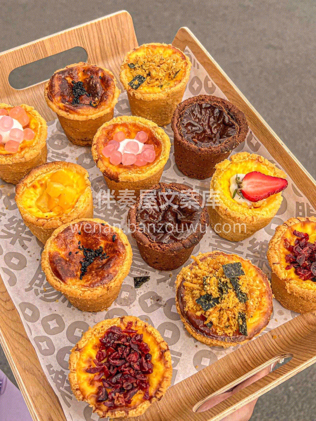 🎀网红大盘挞：店内必点，口感滑嫩➰奶味浓 配图2