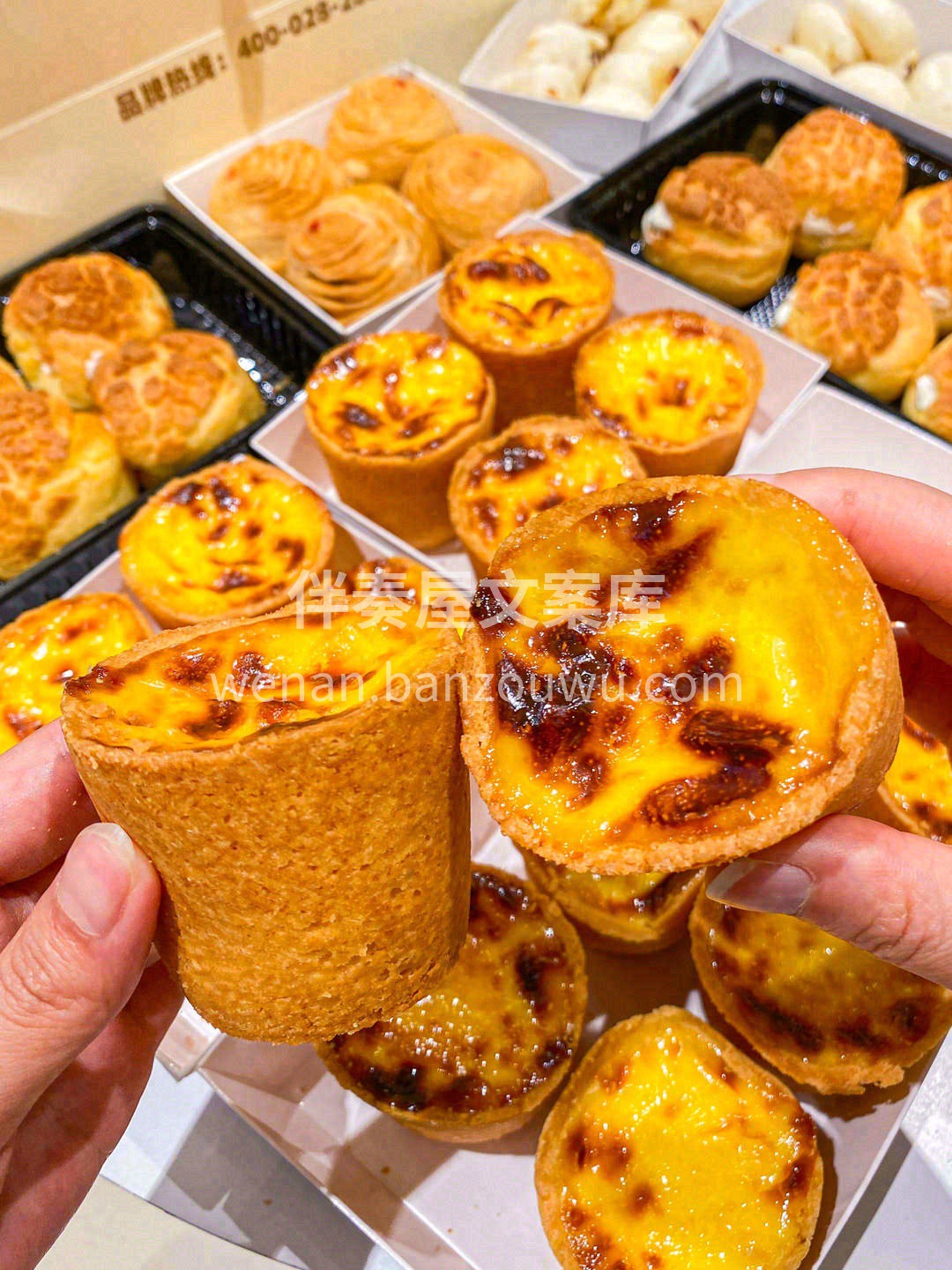 🔥现烤出炉的盘挞香味简直勾魂😍馅超级厚实 配图2