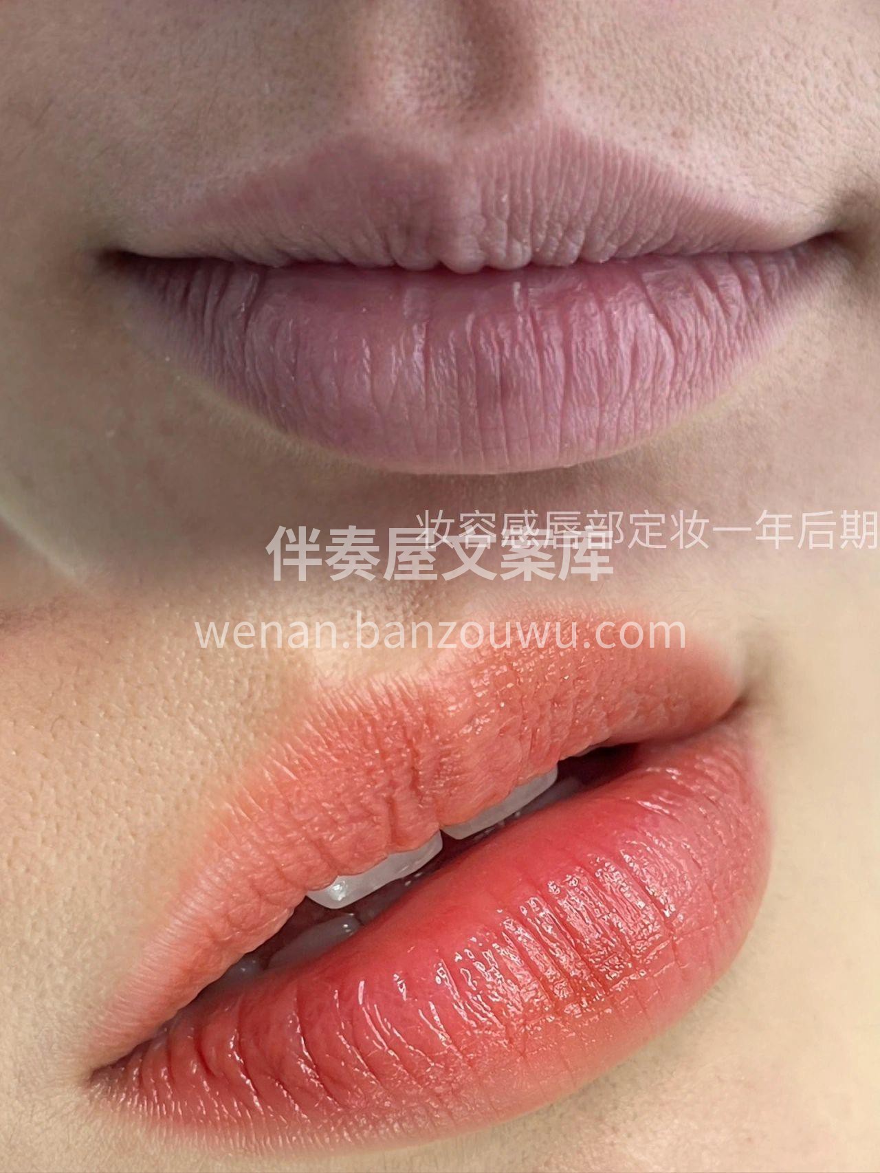 无敌好看的唇👄 定妆一年后的效果 色彩饱