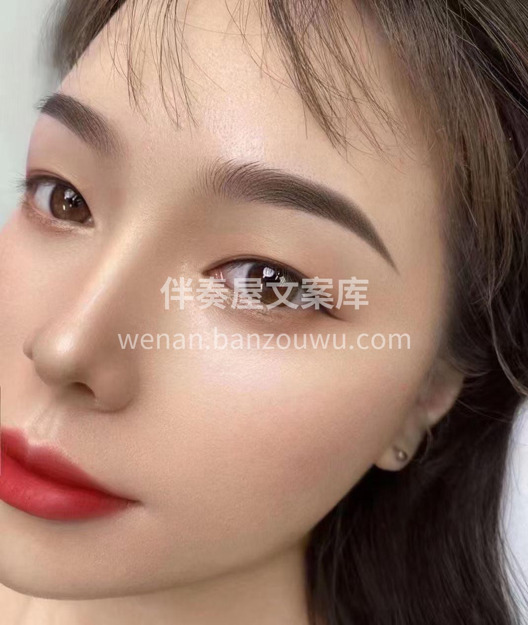 #眉毛即刻效果# 雾眉本该有的样子 自然