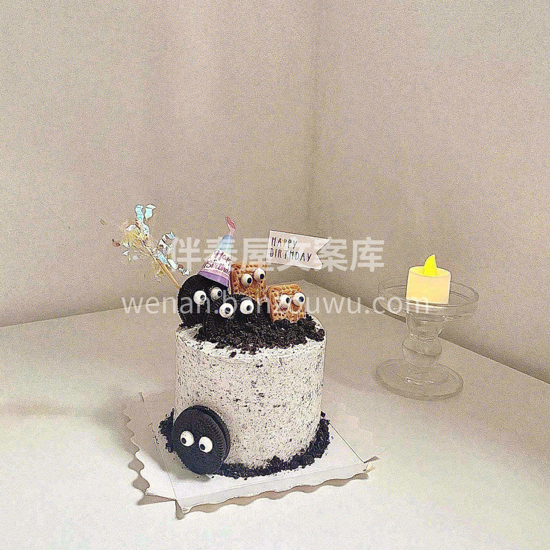 🌈原味奥利奥款搞怪大眼仔蛋糕来啦🎉 奥利 配图1