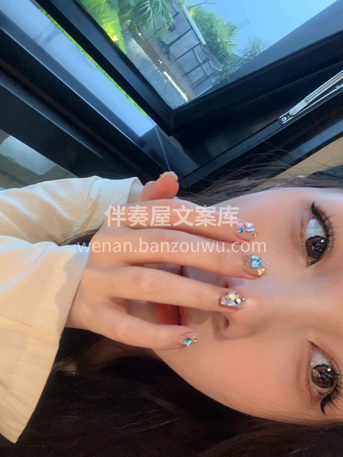 短甲天菜☁️ 小姐姐说终于也贴钻钻啦 好 配图3