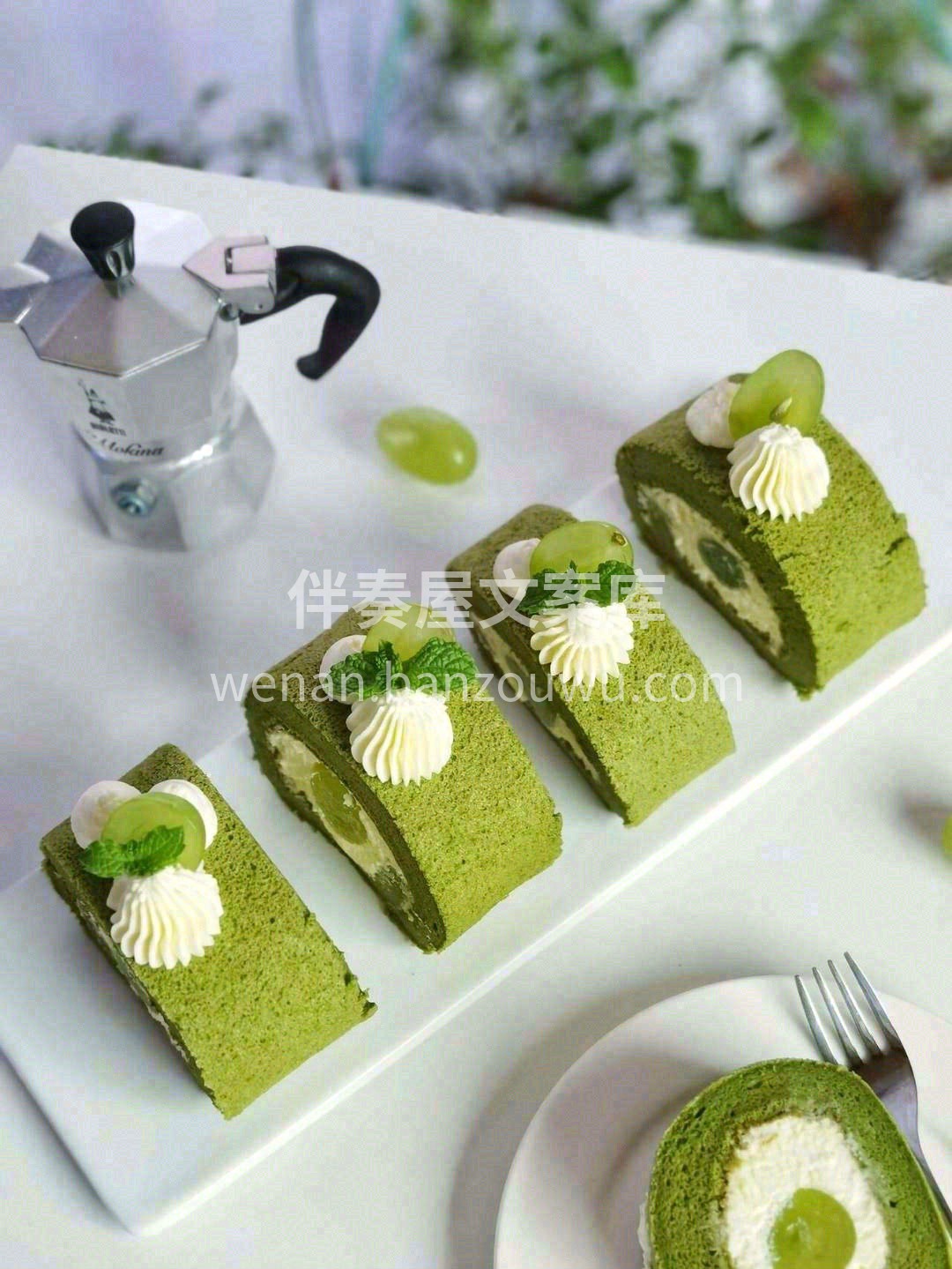 🧚‍♀️蛋糕卷中的绿野仙子| 🍃抹茶瑞士 配图2