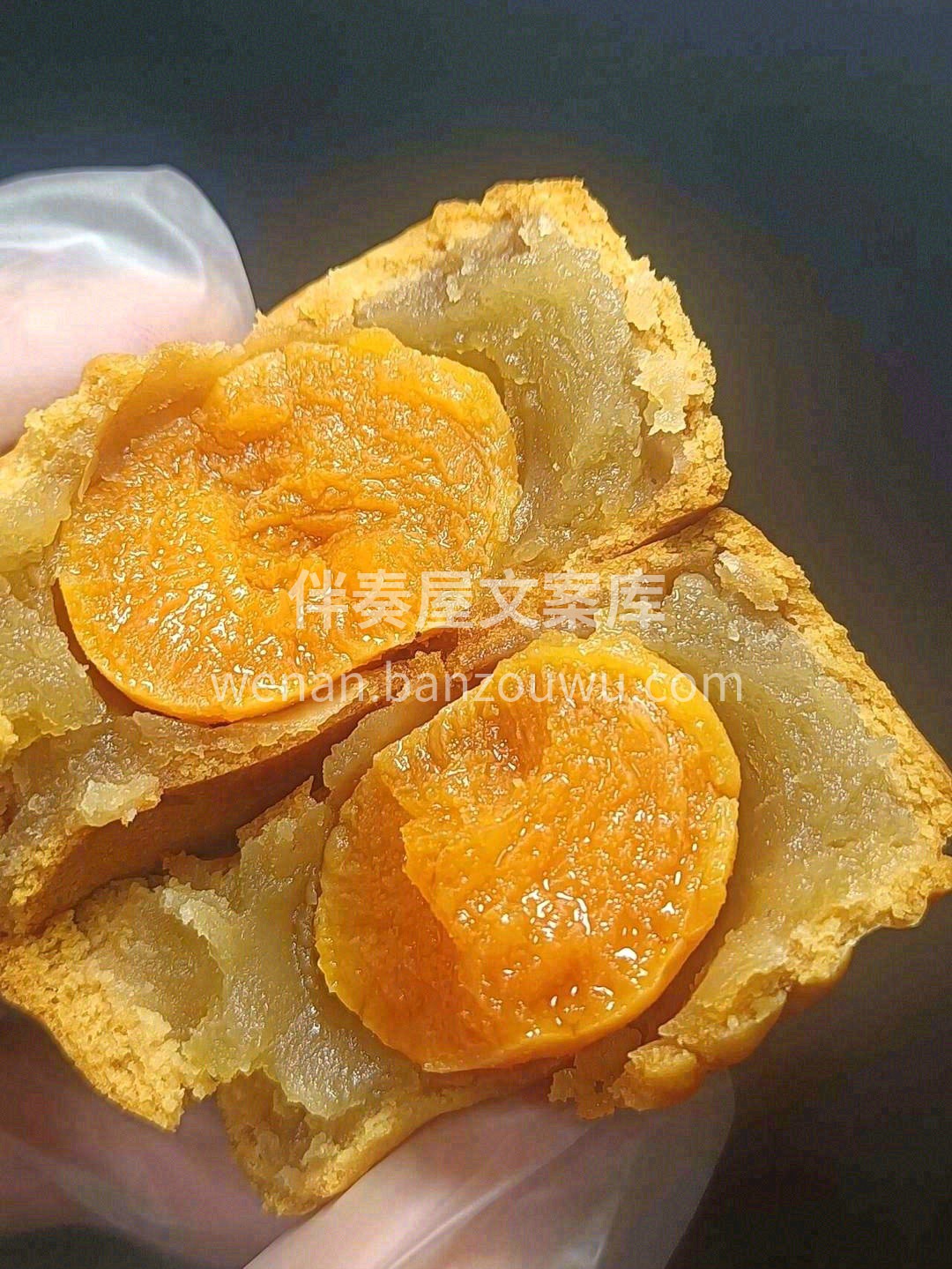 好月饼，原料很重要👍。 莲子，用的是国家 配图2