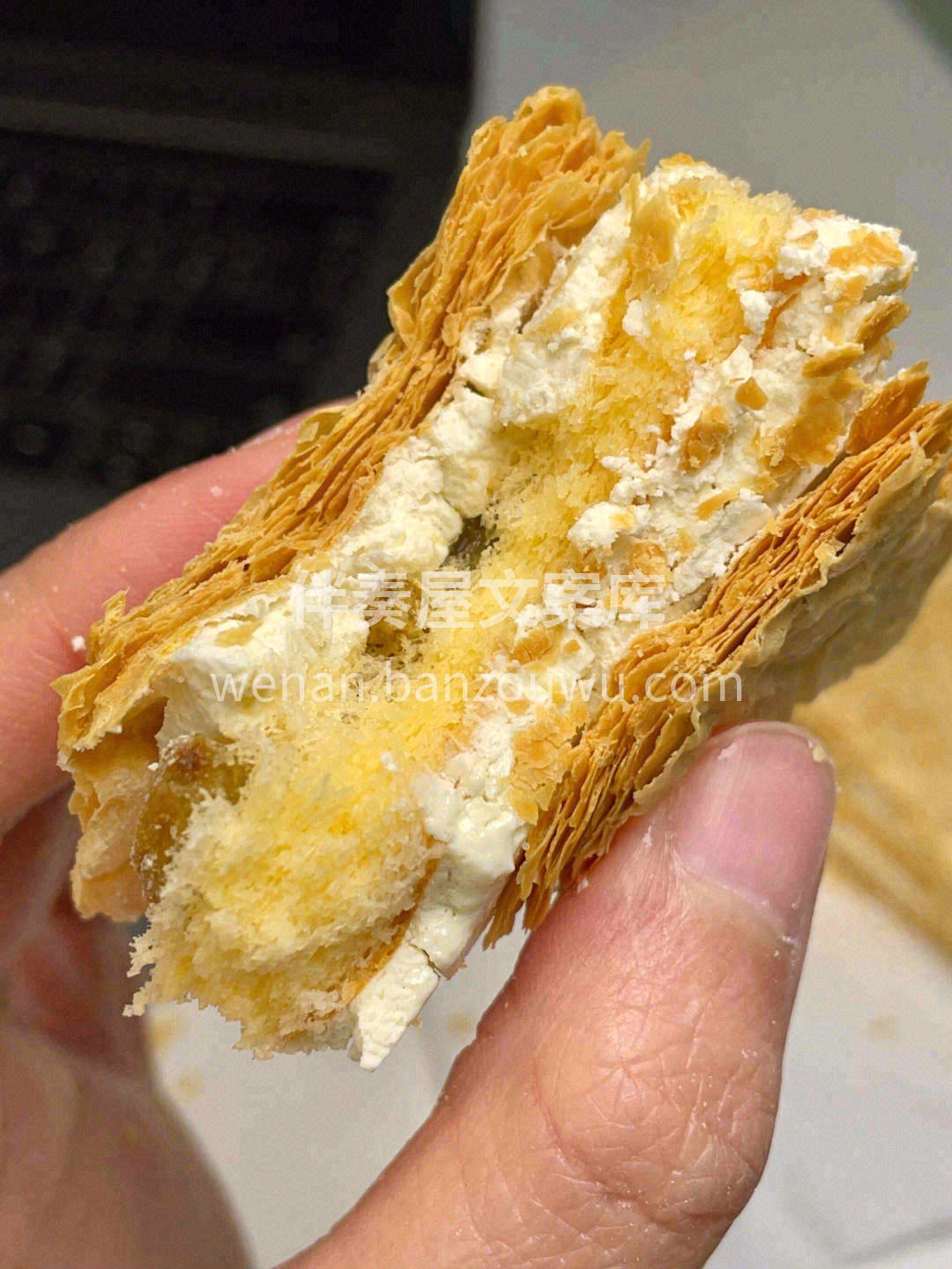 👄先感受一下这个脆脆的酥皮，香香脆脆💥  配图2