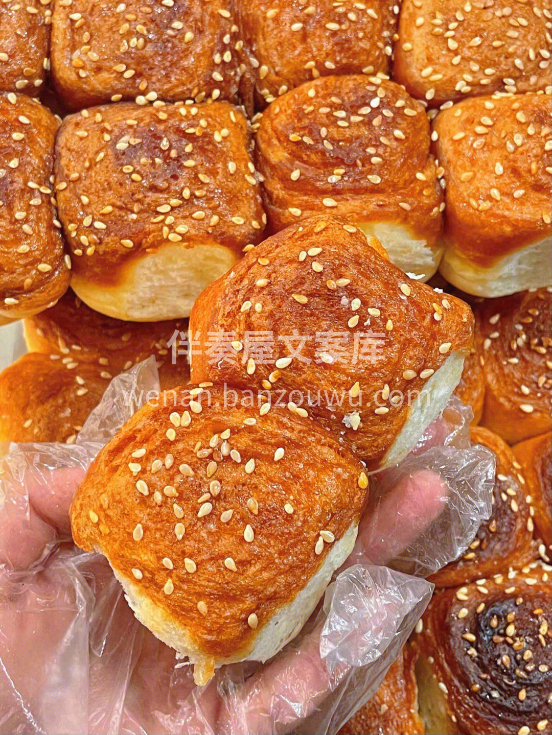 🍯蜂蜜面包可以说是小时候记忆中最好吃的面 配图1