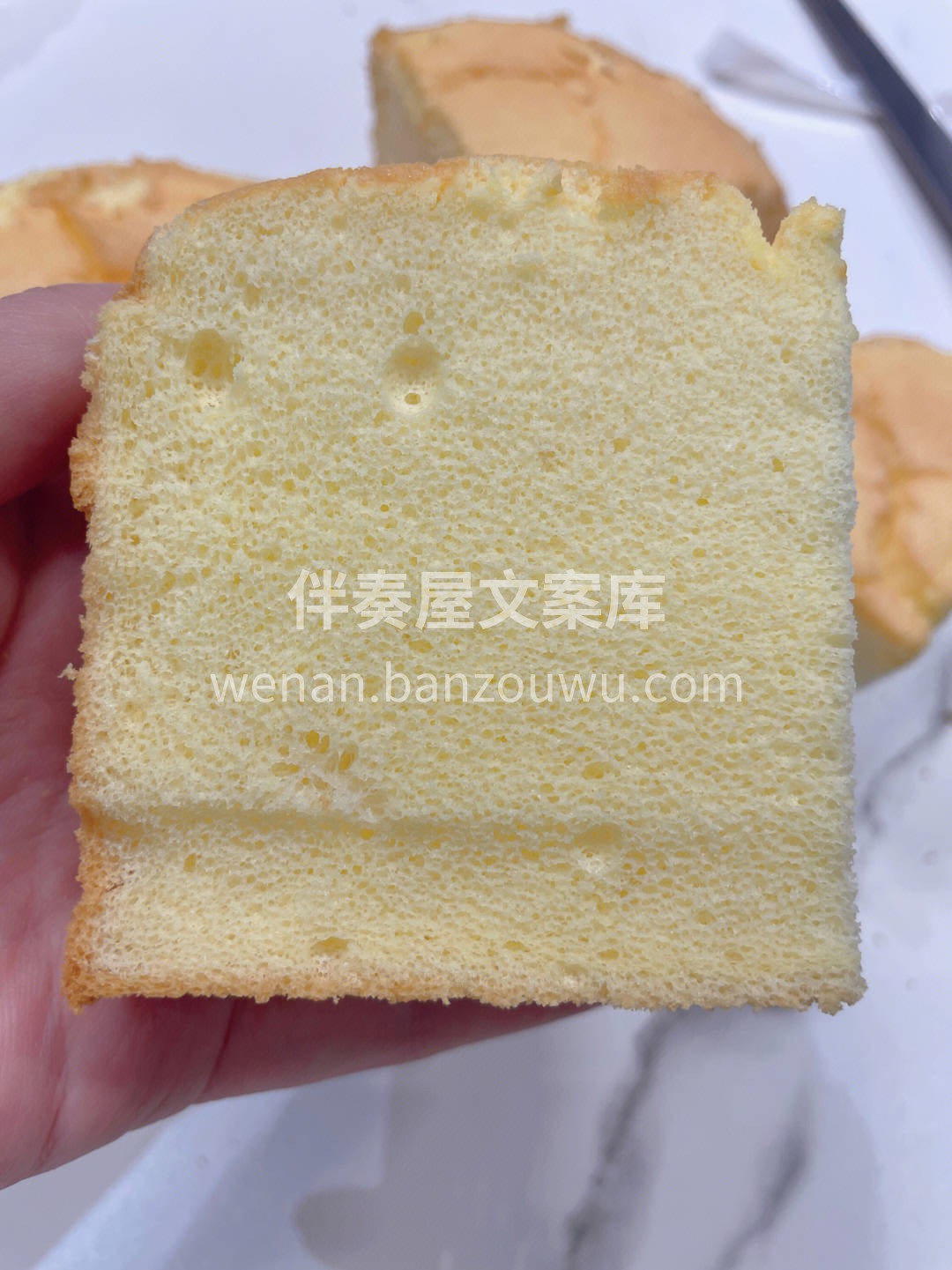 🔥烤出来的蛋糕，松软细腻，还很有弹性➰  配图2