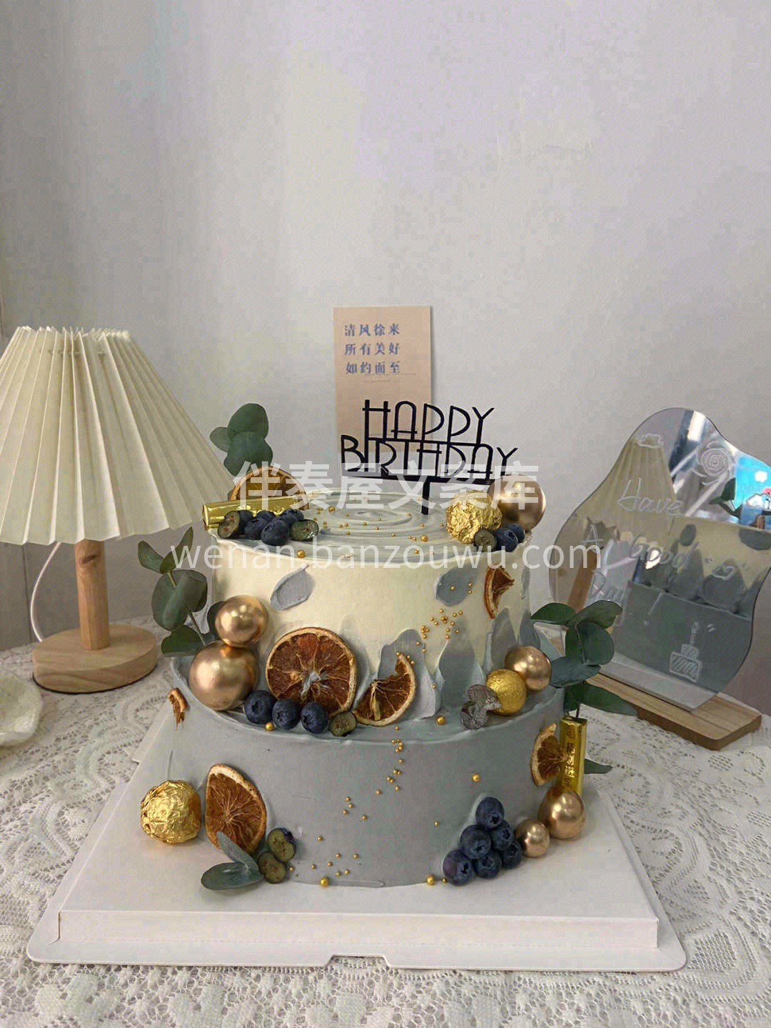 ✨支支灿烂的烛光，岁岁生日的愉悦。幸运的 配图1