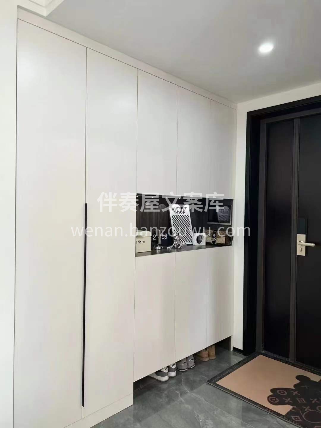 各种风格入户鞋柜实景落地分享[玫瑰] 有 配图1