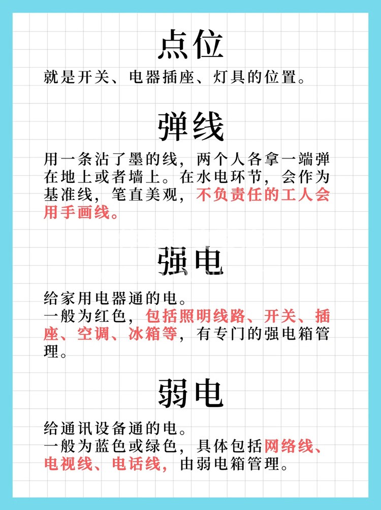装修专业名词解析 送给第一次装修的业主[ 配图3