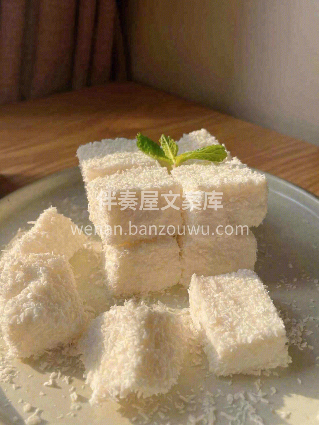 小巧可爱的外形，酥香美味的口感🍭，沾上椰 配图3