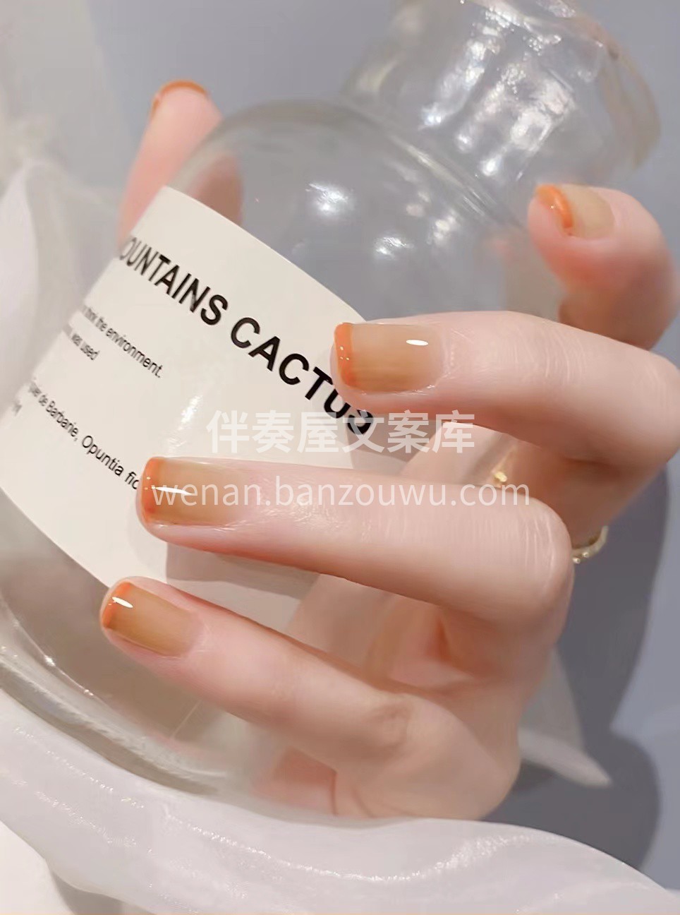 ⋆ 今日份美甲⋆ *· .⋆ ᶠʳᵒˢᵗ 配图1