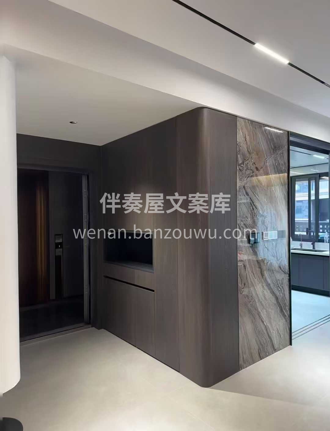 每天坚持在朋友圈分享装修​ 有人匆匆‮过 配图1
