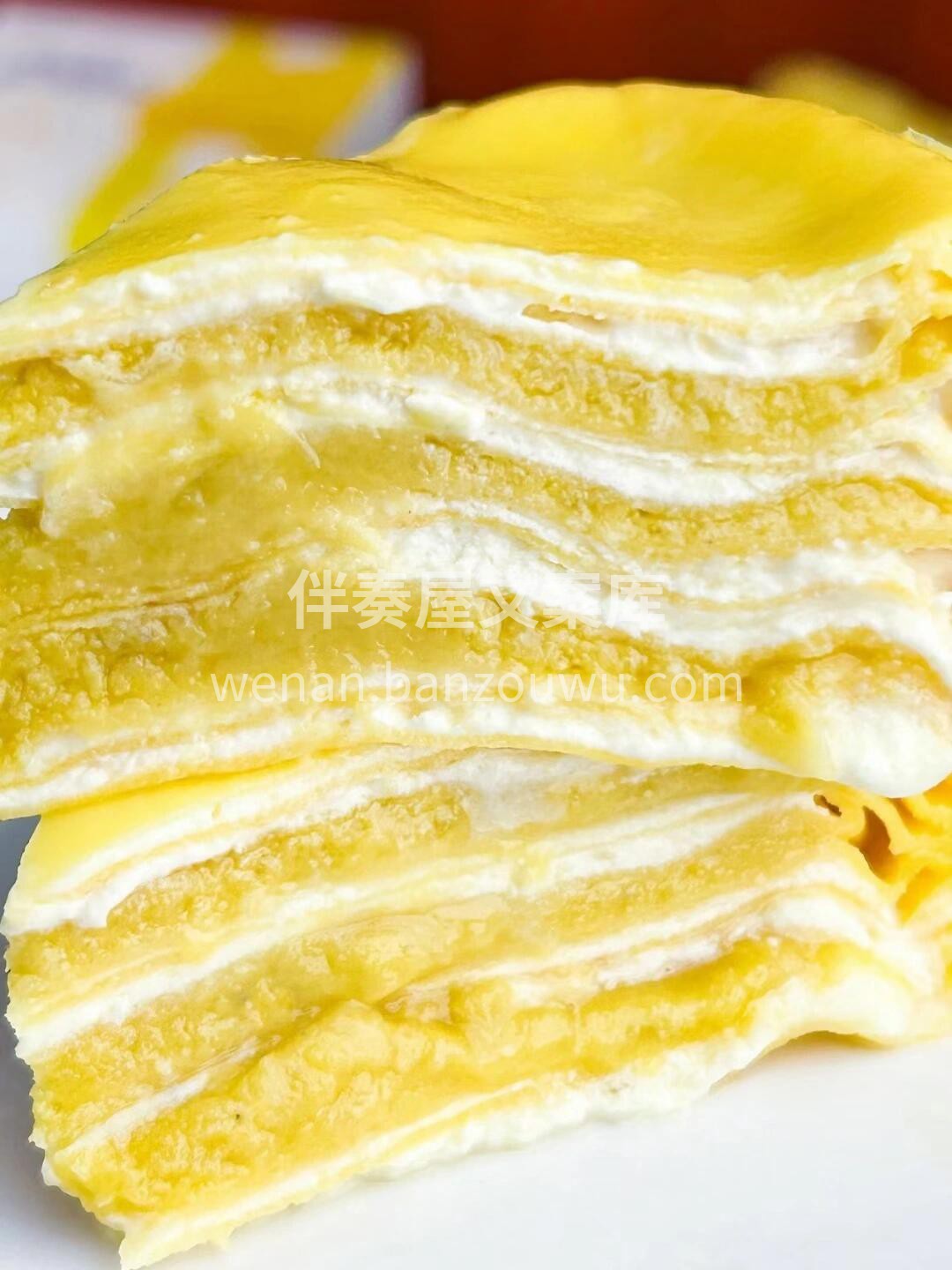 猫山王榴莲千层🍰#520专享 在这一个怦 配图1