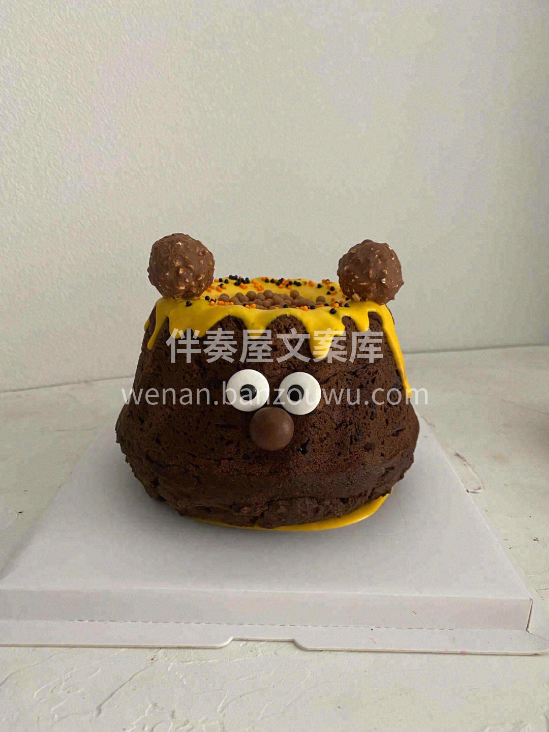 超治愈的醇香咕咕霍夫巧克力蛋糕，没有女孩 配图2