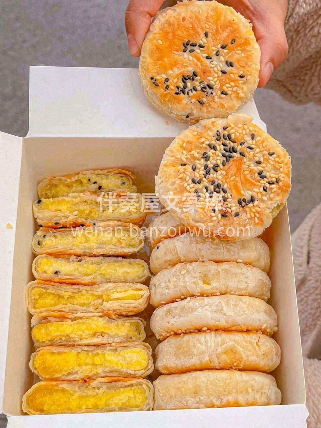 手工老式绿豆饼🥞就是小时候记忆中的味道🥰 配图2
