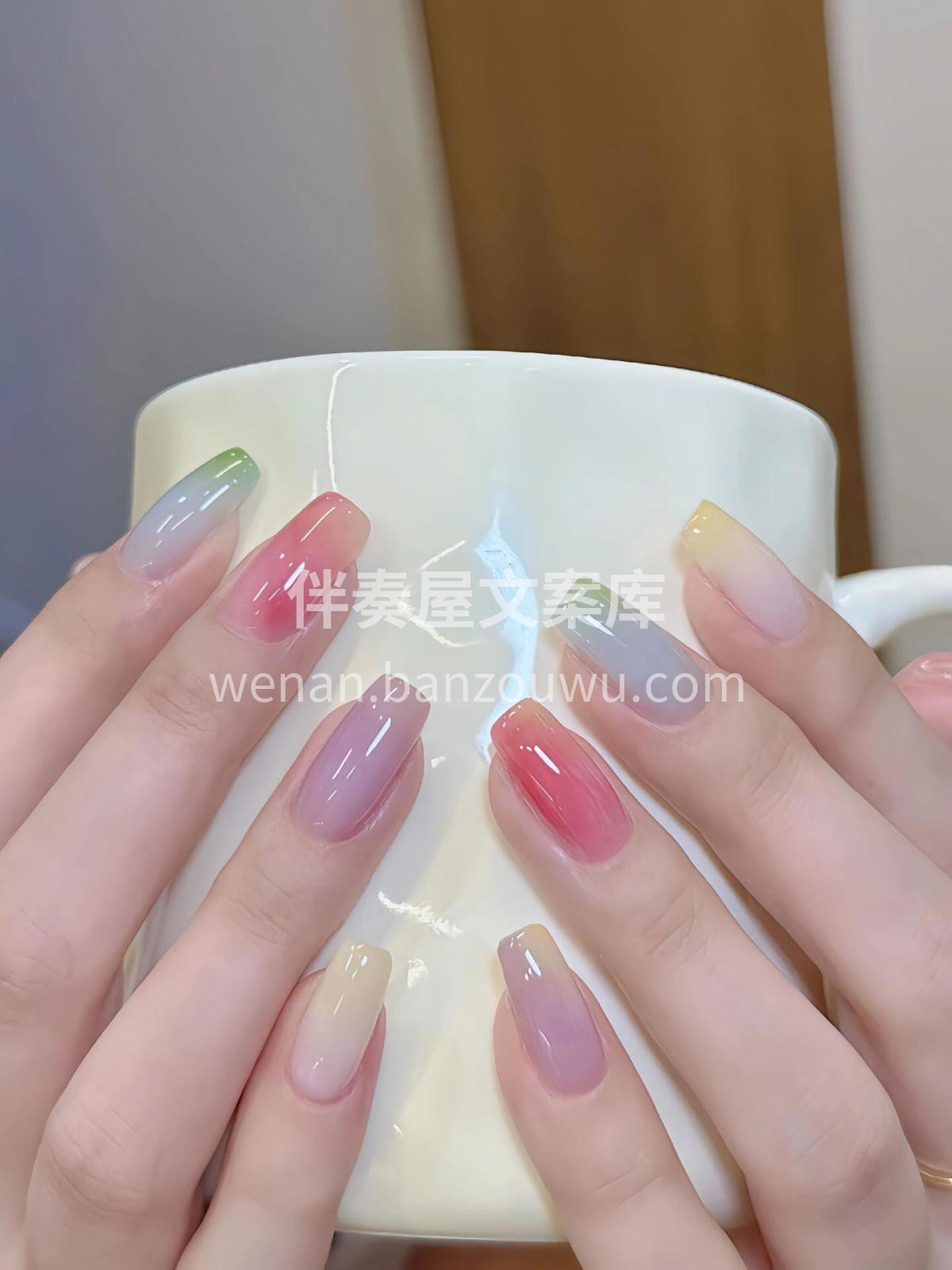 今日美甲💅 以爱之名·许你浪漫 如果今天